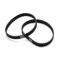Cinghia Di Trasmissione In Gomma 2 Pezzi Per Go-kart Hammerhead 80T E TrailMaster Mid XRX – 22x1x1,9 Cm – Ricambio 9.100.018