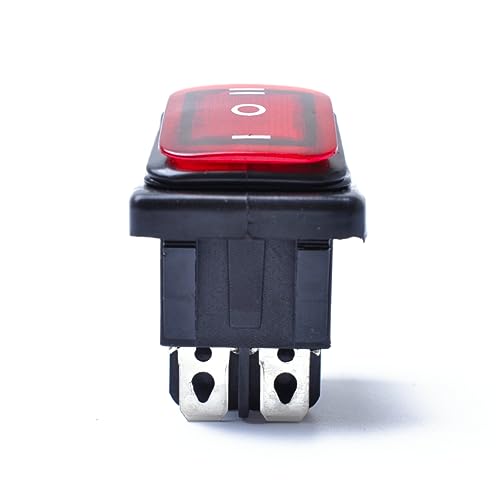 Gatuida 2 Unidades balancim redondo o interruptor balancim chave seletora 12v interruptor vácuo bala