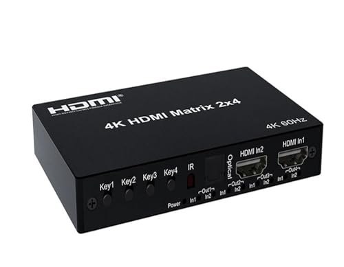 2x4 HDMI}gbNXXCb` 4K 60Hz HDMI}gbNX 2C4AEg}gbNX HDMIXCb`Xvb^[ ň肵`