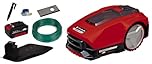 Einhell Mähroboter FREELEXO 550 Kit Power X-Change (18V, bis 35% Steigung, Stoß-/Kipp-/Hebe-/Regensensor, inkl. Installations-Kit für 550 m², inkl. 1x 3,0 Ah Akku)