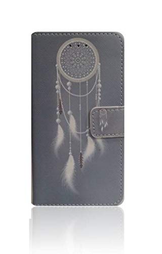 General para Alcatel U5 4G OT-5044 5044D 5044Y Funda Funda Stand Flip Libro Magnetica Gel Silicona Goma Suave TPU Monedero - Blanco