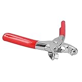Alicates para Ojales, Kit de Herramientas Profesional para Ojales de 15 Cm con Remaches de 100 Piezas para Lona para Cuero para Zapatos