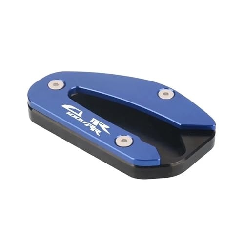 Plaque support béquille CBR1000RR pour stationner en road trip et rasso moto