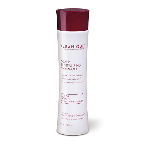 Keranique Color Boost Scalp Revitalizing Keratin Shampoo For Color Treated Hair | Keratin Hair Treatment | Keratin Amino Complex, Free Of Sulfates, Dyes And Parabens, 8 Oz #TOP9