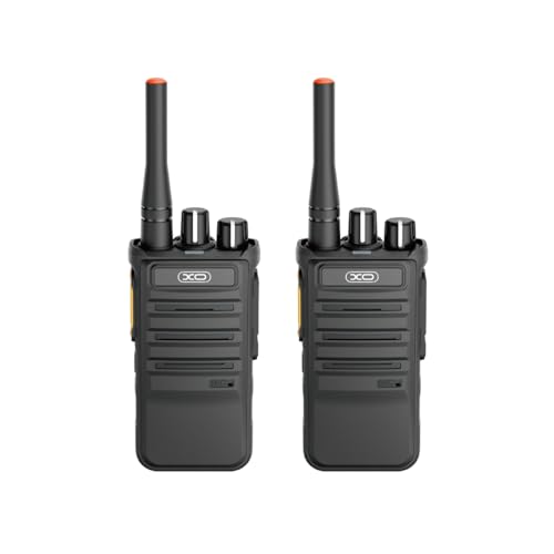 Simple is Beauty Profesyonel Çift El Telsizi; 1200 mAh, Açık Alanda 3-4 km Menzil, Kapalı Alanda 0.5-1 km Menzil, Uzun Pil Ömrü, Dayanıklı Yapı, Kanal Seçimi, Vox, Siyah, DJJ01
