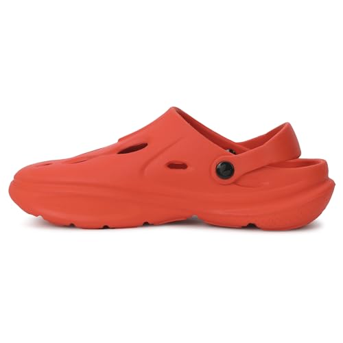 Image of CHUPPS Gator Clogs for Men | Lightweight EVA Clogs | Anti-Slip Sole | Cushioned Footbed | Breathable Ventilation | Adjustable Back Strap | Waterproof Casual Garden Clogs for Men