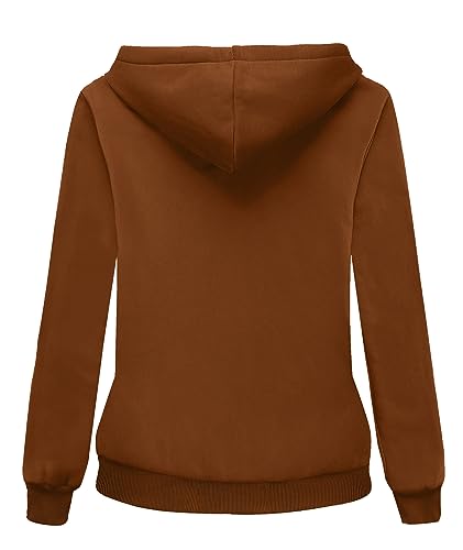 Image of SWISSWELL Hoodies for Women Winter Fleece Sweatshirt - Full Zip Up Thick Sherpa Lined Hooded Jacket