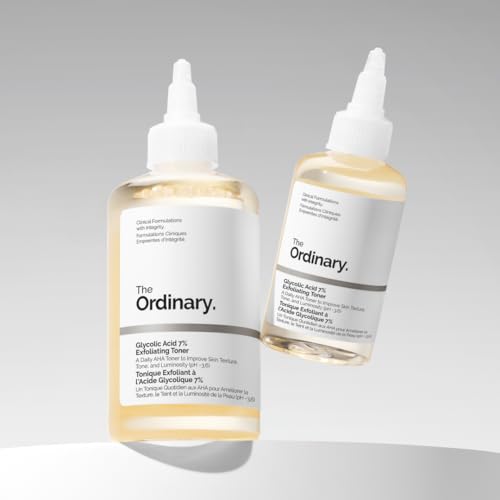 The Ordinary Glycolic Acid 7% Exfoliating Toner, Tónico Exfoliante con Ácido Glicólico, Tónico diario iluminador y suavizante para un tono de piel más uniforme, 240 ml - imagen 5