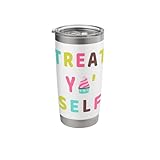 Treat Ya Self Ice Cream Icon Stainless Steel Insulated Tumbler