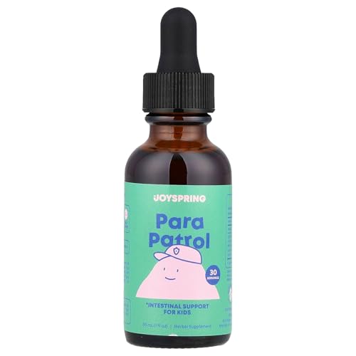 Image of JoySpring ParaPatrol Kids Gut Cleanse Drops, Black Walnut, 30 Servings