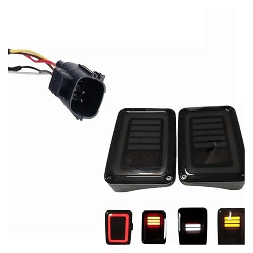 Feux arrière LED pour Jeep Wrangler pour remplacer un feu stop cassé ou opaque