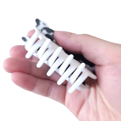 Omg Decor Cow Hair Clip,Acetate Hair Claw,Small Hair Clips For Women thumb #4