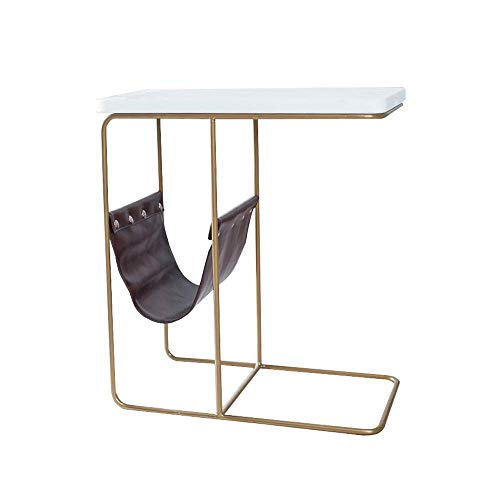 YueQiSong Nordic Solid Wood Light Luxury Small Coffee Table Modern Min
