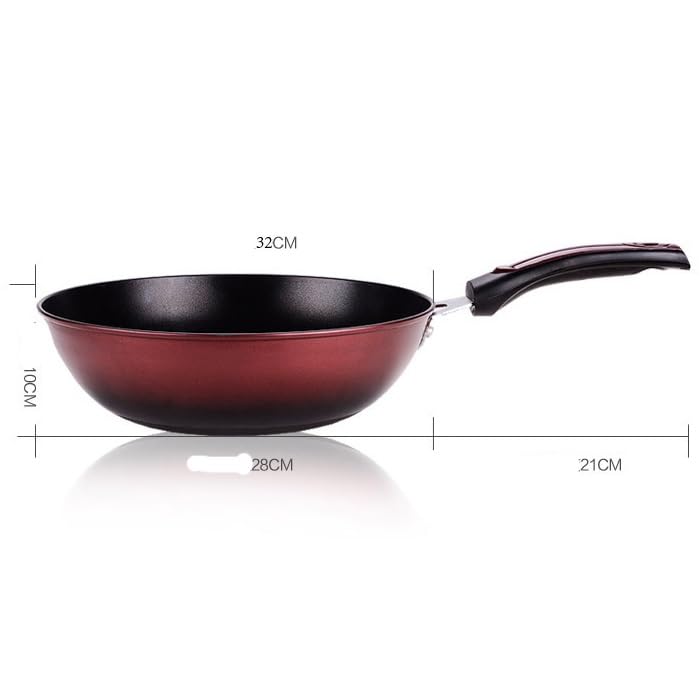Wok grande con mango desmontable antiadherente miniatura 2