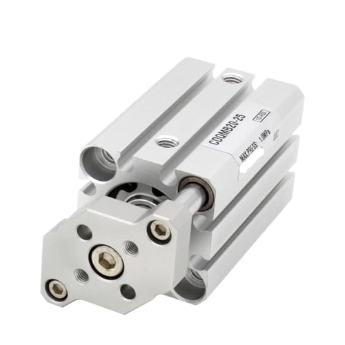 Vérin pneumatique compact CDQMB25 course 50 mm avec double guidage