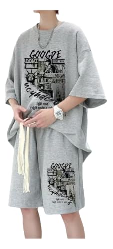 [KTNCFD] ĕ 傫TCY W[W Y ZbgAbv TVc  ㉺ Zbg   gbvX n[tpc X|[cEFA [EFA K   KYTNTZ031-GY-5XL