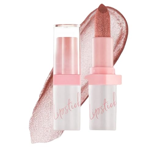 Image of Metallic Glitter Lipstick,High Impact Shine Lipcolor,Lipstick Long Lasting,Tinted Lip Balm,Waterproof Plumping L-ip Gloss,Glitter Li-p Gloss,Stay On Li-pstick,Shimmer Lips-tick,Hydrating Lips-tick