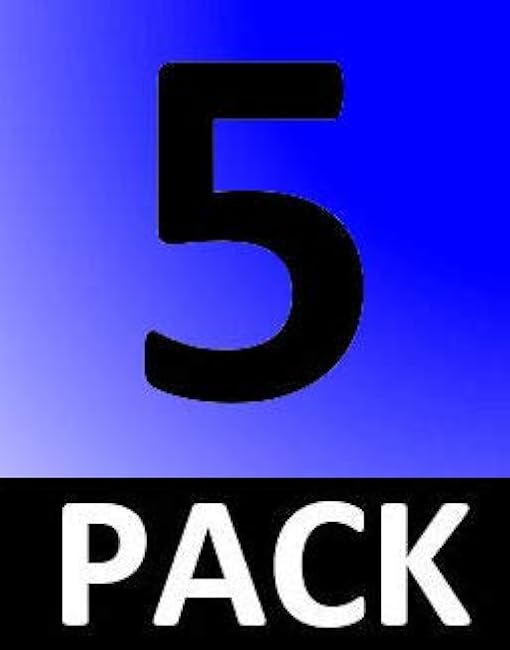 USA 14 x 3 Extra Long Latex Free Mini Loop Bands in 3, 5, 10 Pack Sets. 10 Strengths for Resistance Training, Stretching, Yoga, Toning. Plus an Exclusive iPhone App and E-Book.