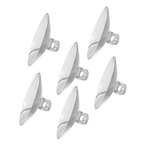 Ventouses PVC trou 30 mm anti-trace pour fixation ventouse transparente fenêtres