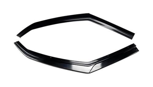 Spoiler de Pare-Chocs Avant pour VW Polo 6R 6C 2009-2017 Jupe Noire Protection Auto
