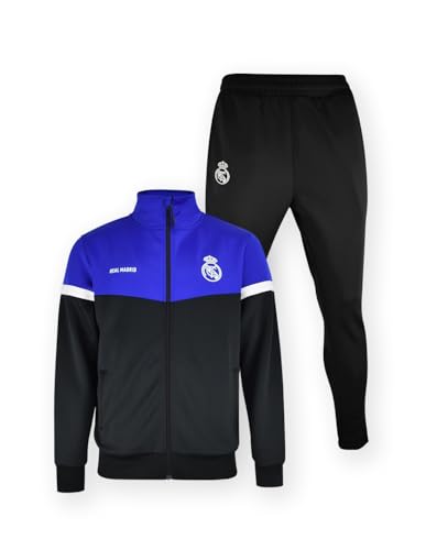 Real Madrid Survêtement bleu impérial nº28 pour adulte, bleu, L