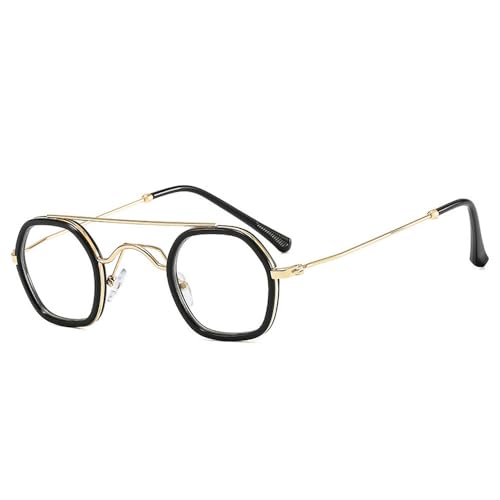 Lunettes de soleil rétro à double pont pour vos festivals et terrasses ensoleillées