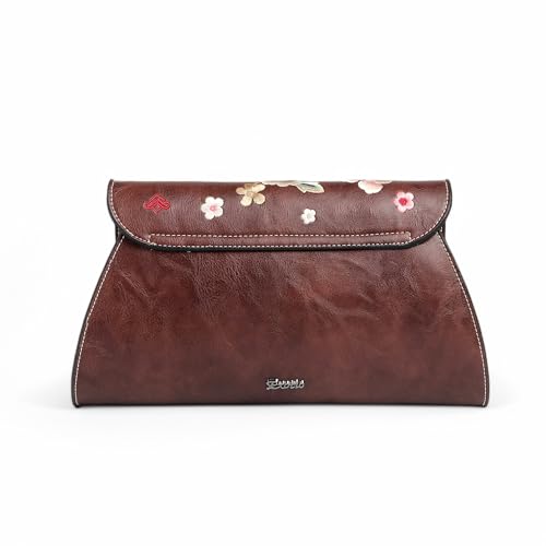 Image of EXOTIC Premium Beige Sling Bag Premium Floral Emboridery shoulder sling bag