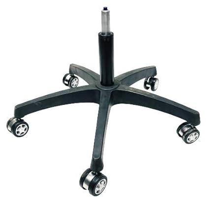 GOYALSON Office Executive revolving Computer Gaming Chair Parts Accessories Star Base 26 inch fit to Every Chair Universal Size (with Alloy Wheel & 120 mm Power Hydraulic)