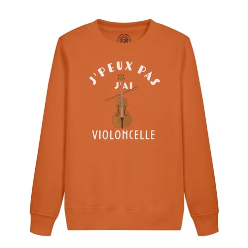 Sweatshirt enfant j'peux pas j'ai violoncelle cadeau parfait pour jeune musicien d'orchestre