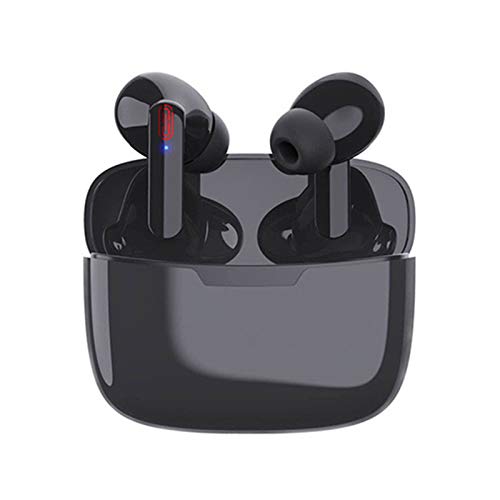 Premium Sound-koptelefoon, draadloze hoofdtelefoon Bluetooth 5.0 Waterdicht oor Y113 Sport Annuleer Blutooth-koptelefoon Headset Ruis in TW-S Bluetooth-headset Draadloze oordopjes58 (zwart, één - Image 3