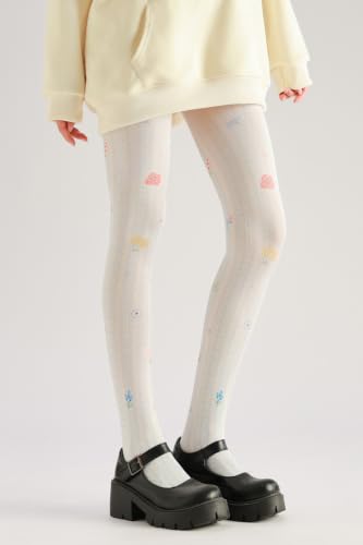 Image of Sahabowi Women Tights, Sheer High Waist Pantyhose, Vintage Control Top Stockings