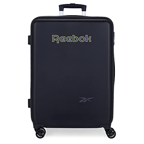 Reebok Summerville Maleta Mediana Azul 48x68x26 Cms Rígida Abs Cierre De Combinación Lateral 56l 3 Kgs 4 Ruedas Dobles Reebok Summerville Maleta Mediana Azul 48x68x26 Cms Rígida Abs Cierre De Combinación Lateral 56l 3 Kgs 4 Ruedas Dobles