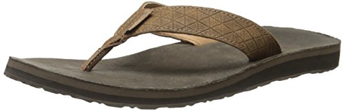Teva Men's Classic Leather Diamond Flip-Flop