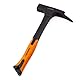 Mivos Latthammer 600 g Kopfgewicht 2K Fiberglasstiel - Zimmermannhammer mit Magnetischem Nagelhalter - Klauenhammer mit Fiberglas Anti-Vibration Griff und Geschmiedet Kopf - DIN 7239