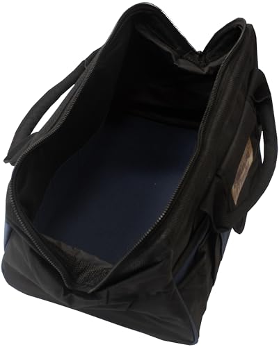 Image of ALLWAY TB12 Nylon Tool Bag with 20 Pockets, 14″ | Durable Ballistic Nylon, Top Zipper, Padded Handle