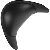 ULTECHNOVO Rutschfestes Nackenkissen aus Weichem Gel für Salon Waschbecken Stabile Nackenstütze für Bequemes Haarewaschen im Friseursalon oder Zuhause Schwarz