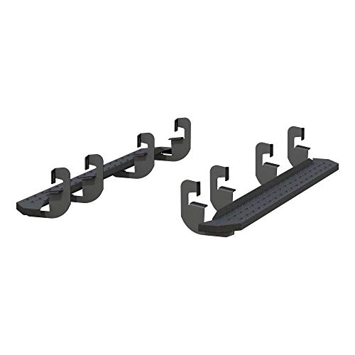 Tablas estriberas de acero negras 79 x 12 x 8 pulgadas miniatura 2