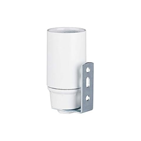 Legrand, Lamp Holder, E14 Socket, Wall Fixing, White Cover