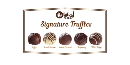 Vegan, Gluten Free, Nut Free | Gourmet Chocolate Truffle Collection (15 Pieces) | Dairy Free, Soy Free, Sesame Free | Allergy Friendly Gifts | No Whey Foods #TOP1