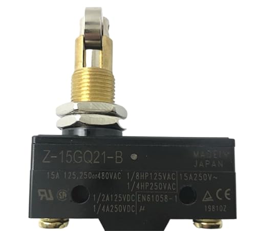 Microinterruptor Z-15GD-B con émbolo de rodillo de alta sensibilidad para automatización 4