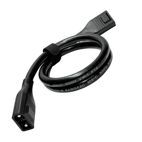 Extra Battery Cable for ecoflow XT150 Extra Battery Connection Cable Compatible with Delta 2 2 Max Max 3 3 Plus 3 1500 Wave 2 Wave 3 Not Compatible with Pro3 (1 m)