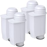 Set 4x Premium Wasserfilter kompatibel mit Philips, Saeco Royal Cappuccino, Royal HD8920, Royal HD8930 Kaffeevollautomat, Espressomaschine | 4 Stück, Filter, Ersatzteile, Zubehör
