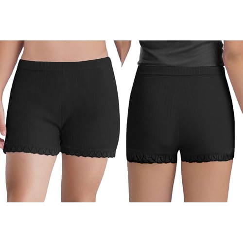 YiZYiF Cotton Safety Shorts for Toddlers Girl's Biking Shorts Boyshort Panties Elastic Waist Hipster Knickers