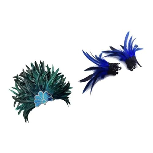 Bandeau à plumes extensible : oubliez les perruques inconfortables