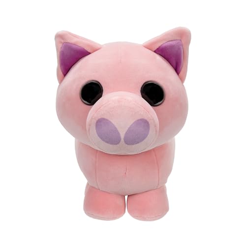 ADOPT ME Me! Peluche de colección -Pig- Serie 3 - Divertidos Juguetes coleccionables para niños con tu Mascota Favorita, Partir de 6 años