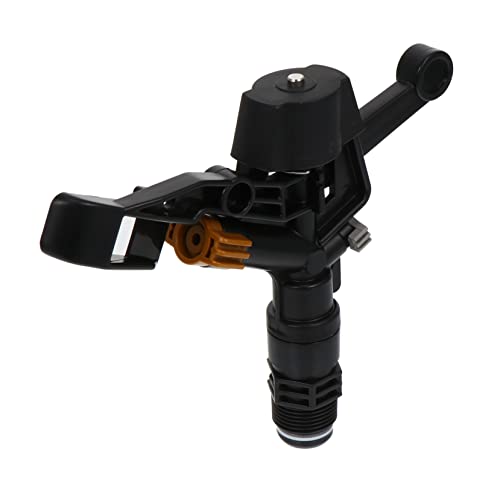 Yardwe 1 Pieza pulverizador Impulso Rotor neblina Alto Cerrar Jardin aspersor Jardin Rociador de césped Jardín regadera Boquilla Aspersor Duradero el plastico Brown