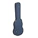 Crossrock Relief Series SG Guitar Case for Gibson SG Style Electric Guitars | Carved Smoke Blue Finish, Monochrome Blue Velvet Interior, Lock (CRW630SGSB)