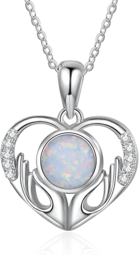 Collier coeur opale blanche argent 925 : fini les bijoux ternes qui irritent la peau