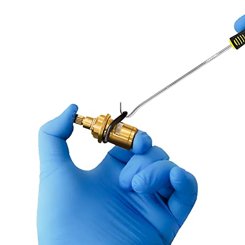 Keze 4 Pcs Long Precision Pick And Hook Set,Includes Angled,Straight,And Full Hooks And Picks,For Remove Hoses And Gaskets/O-Ring,Used For Automobile And Electronic Products Maintenance Tools Set #TOP4