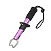 Pilipane Fish Grabber Gripper,Stainless Steel Fish Grabber,Fish Lip Grabber Gripper,Fish Grabber Stainless Steel Closed Type Jaw Handle Design Protective Coating Portable Fish Mouth Grabber(Purple)